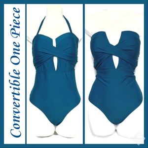 NWT Vijiv Convertible Onepiece Strapless Swimsuit